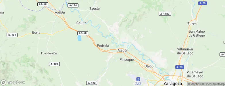 Cabañas de Ebro, Spain Map