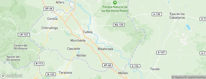 Cabanillas, Spain Map