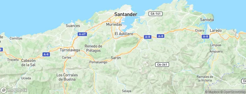 Cabarceno, Spain Map