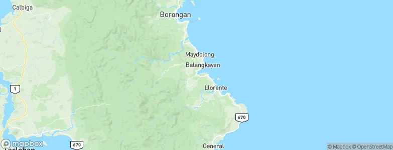 Cabay, Philippines Map