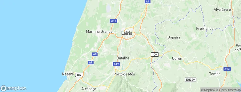 Cabeças, Portugal Map