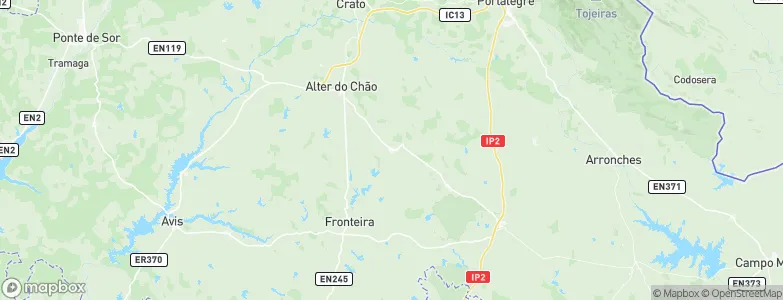 Cabeço de Vide, Portugal Map