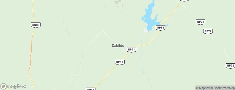 Cabildo, Argentina Map