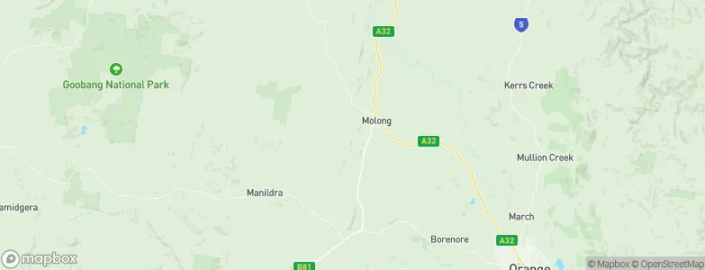 Cabonne, Australia Map