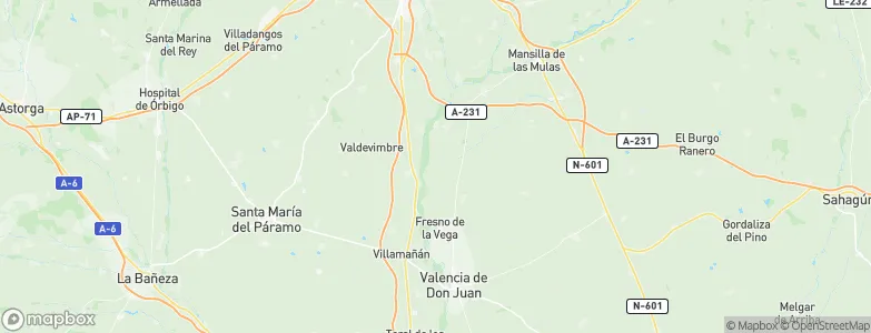 Cabreros del Río, Spain Map