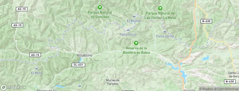Cabrillanes, Spain Map