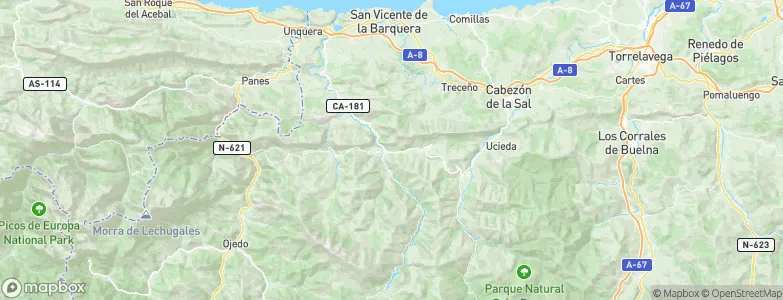 Cabrojo, Spain Map