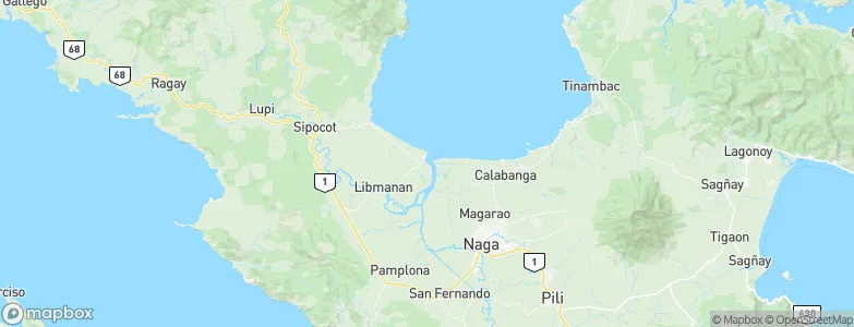 Cabusao, Philippines Map