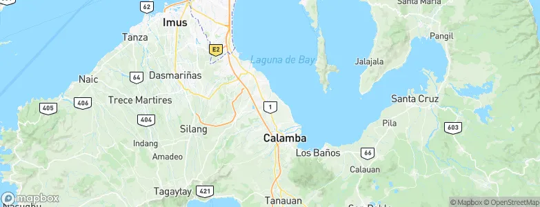Cabuyao, Philippines Map