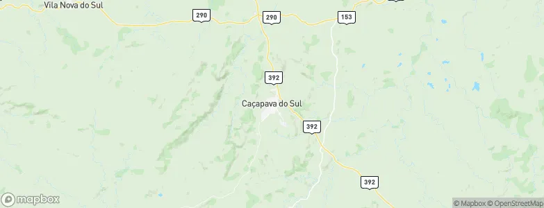 Caçapava do Sul, Brazil Map