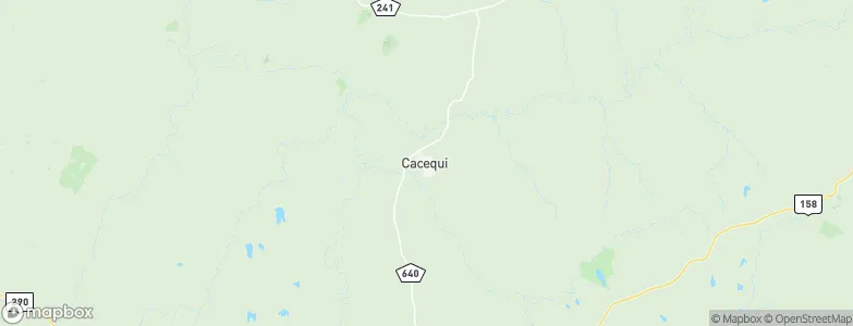 Cacequi, Brazil Map