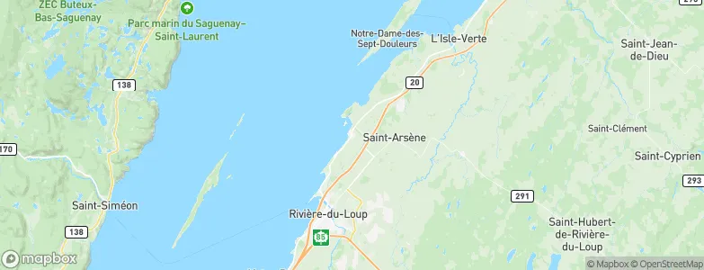 Cacouna, Canada Map