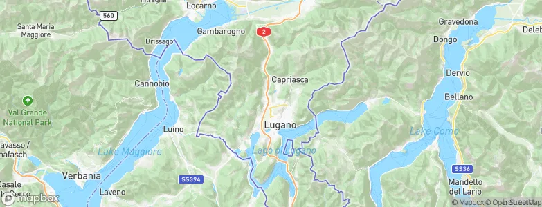 Cadempino, Switzerland Map