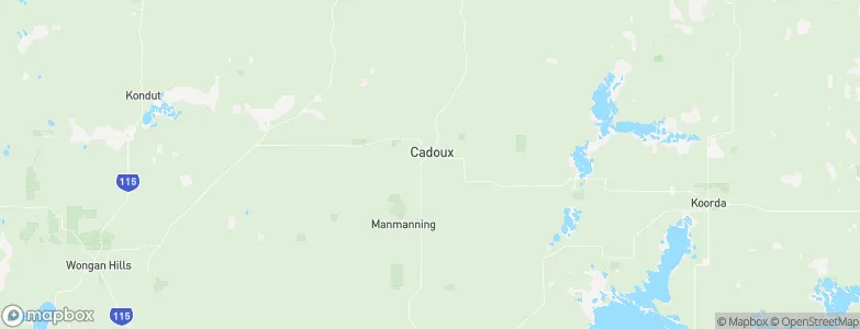 Cadoux, Australia Map