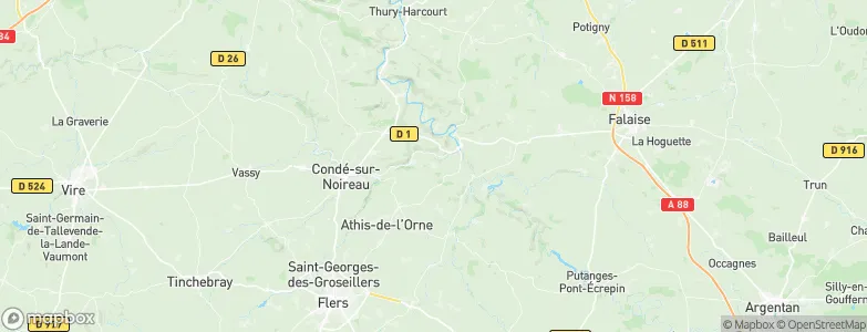 Cahan, France Map