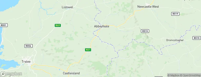Caherlane, Ireland Map