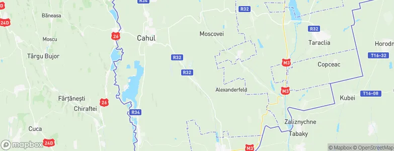 Cahul, Moldova Map