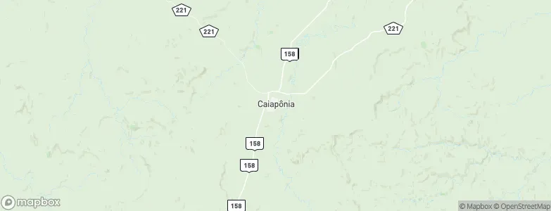 Caiapônia, Brazil Map