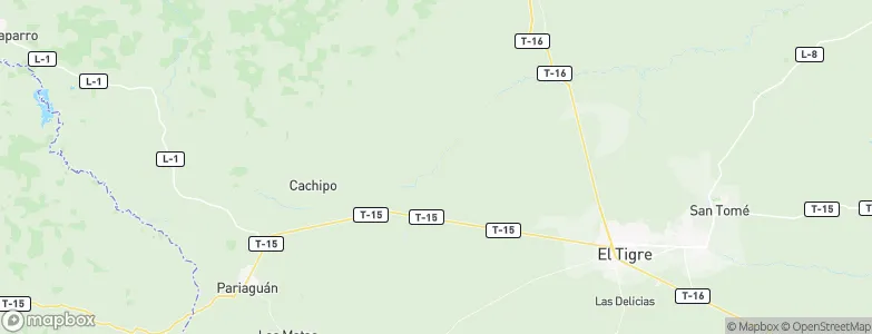 Caico Seco, Venezuela Map