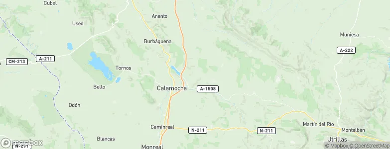 Calamocha, Spain Map