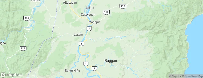 Calaoagan, Philippines Map