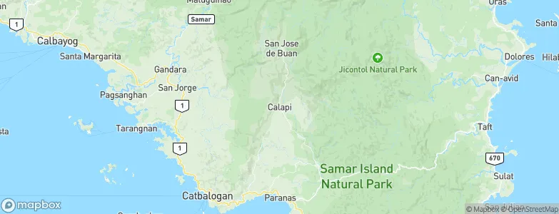 Calape, Philippines Map