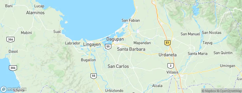 Calasiao, Philippines Map