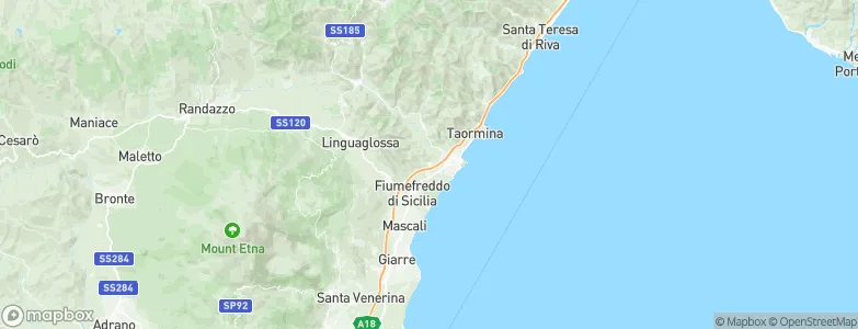Calatabiano, Italy Map