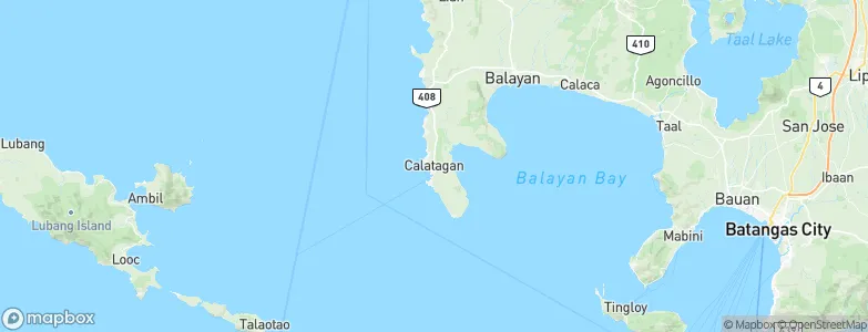 Calatagan, Philippines Map