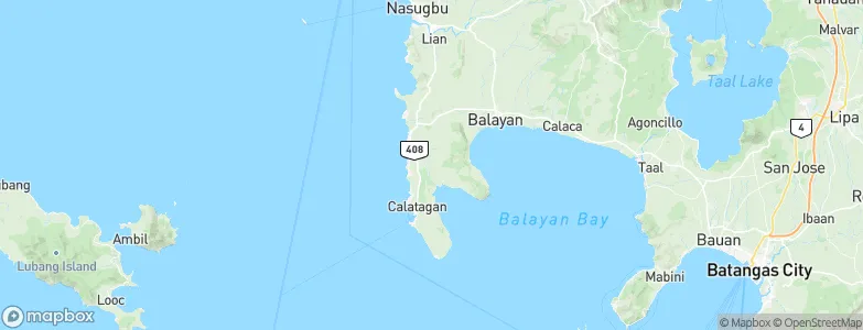 Calatagan, Philippines Map