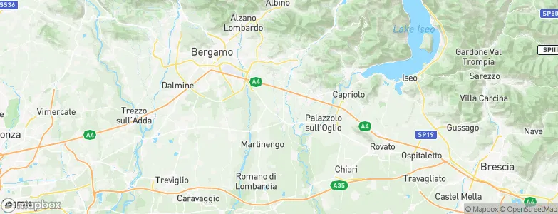 Calcinate, Italy Map