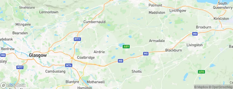 Caldercruix, United Kingdom Map
