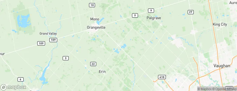 Caledon Village, Canada Map