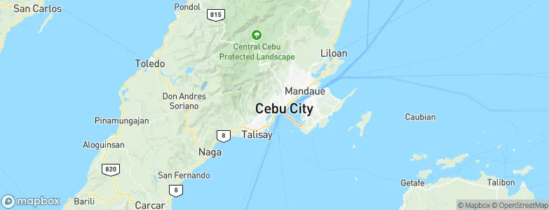Calero, Philippines Map