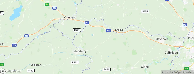Calfstown, Ireland Map