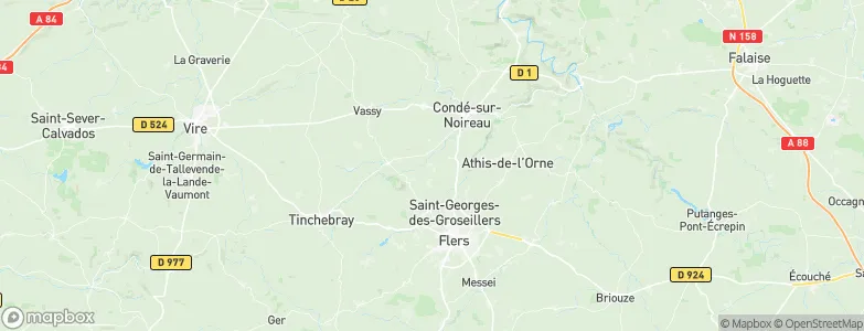 Caligny, France Map