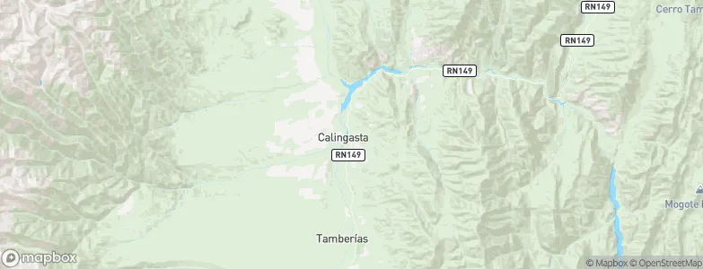 Calingasta, Argentina Map
