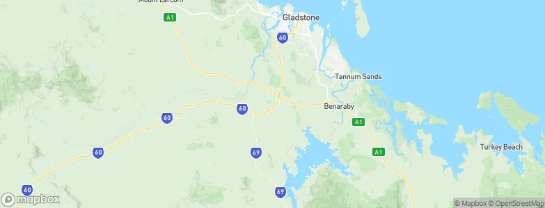 Calliope, Australia Map