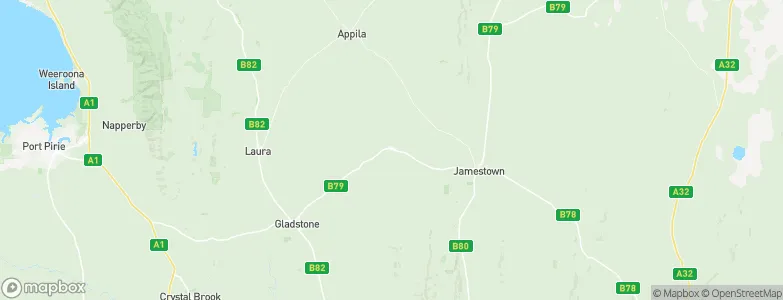 Caltowie, Australia Map