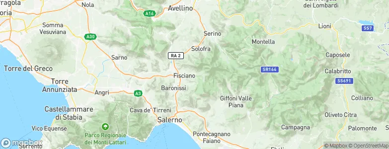 Calvanico, Italy Map