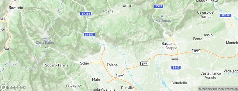 Calvene, Italy Map
