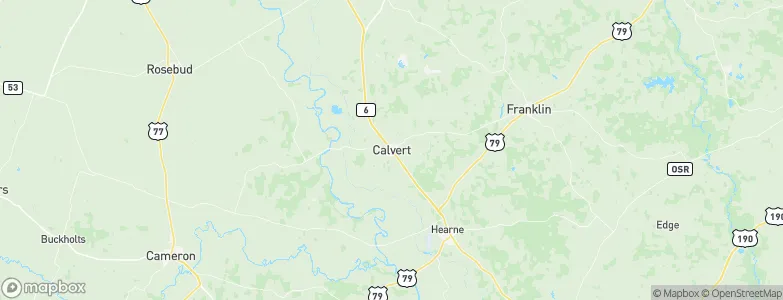 Calvert, United States Map