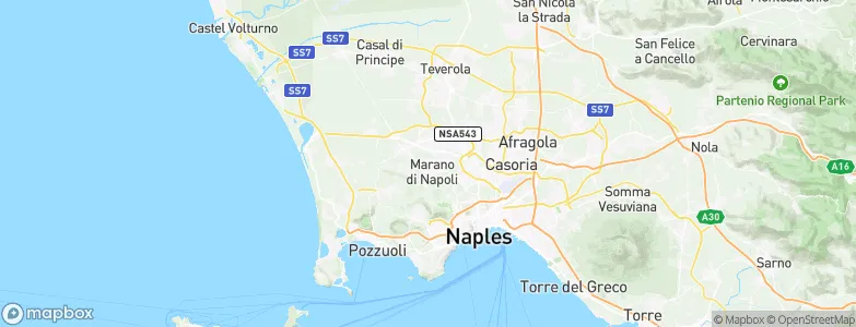 Calvizzano, Italy Map