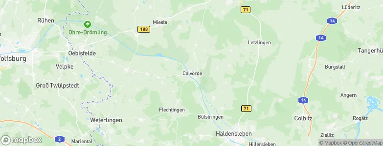 Calvörde, Germany Map