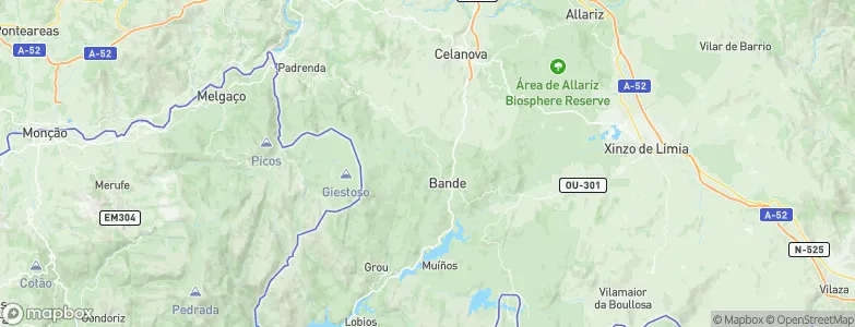 Calvos, Spain Map