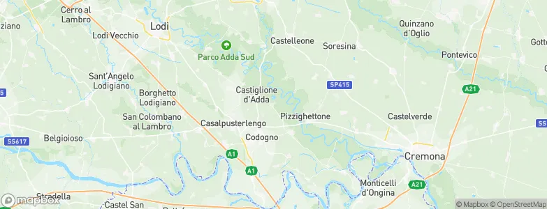 Camairago, Italy Map