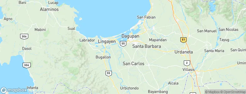 Camaley, Philippines Map