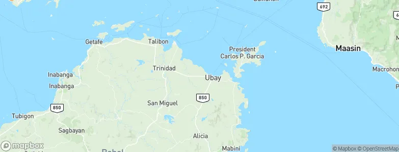 Camambugan, Philippines Map