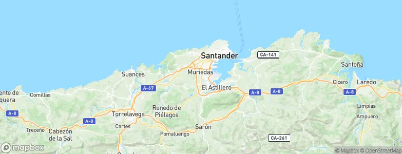 Camargo, Spain Map