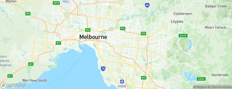 Camberwell, Australia Map